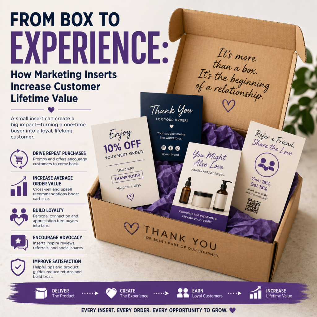 Paid Insert From Box to Experience: How Marketing Inserts Increase Customer ...