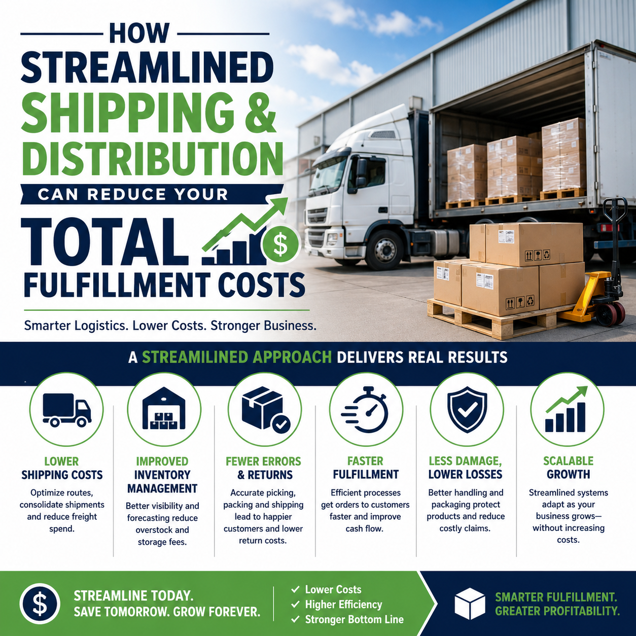 Read more about the article How Streamlined Shipping & Distribution Can Reduce Your Total Fulfillment Costs